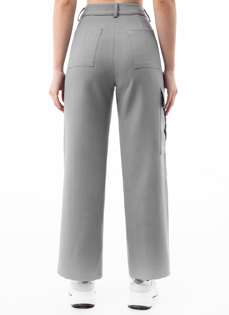  Style & Co. Pantalones de pana para mujer Petite Tummy Control  - (gris carbón, 16P), Gris : Ropa, Zapatos y Joyería